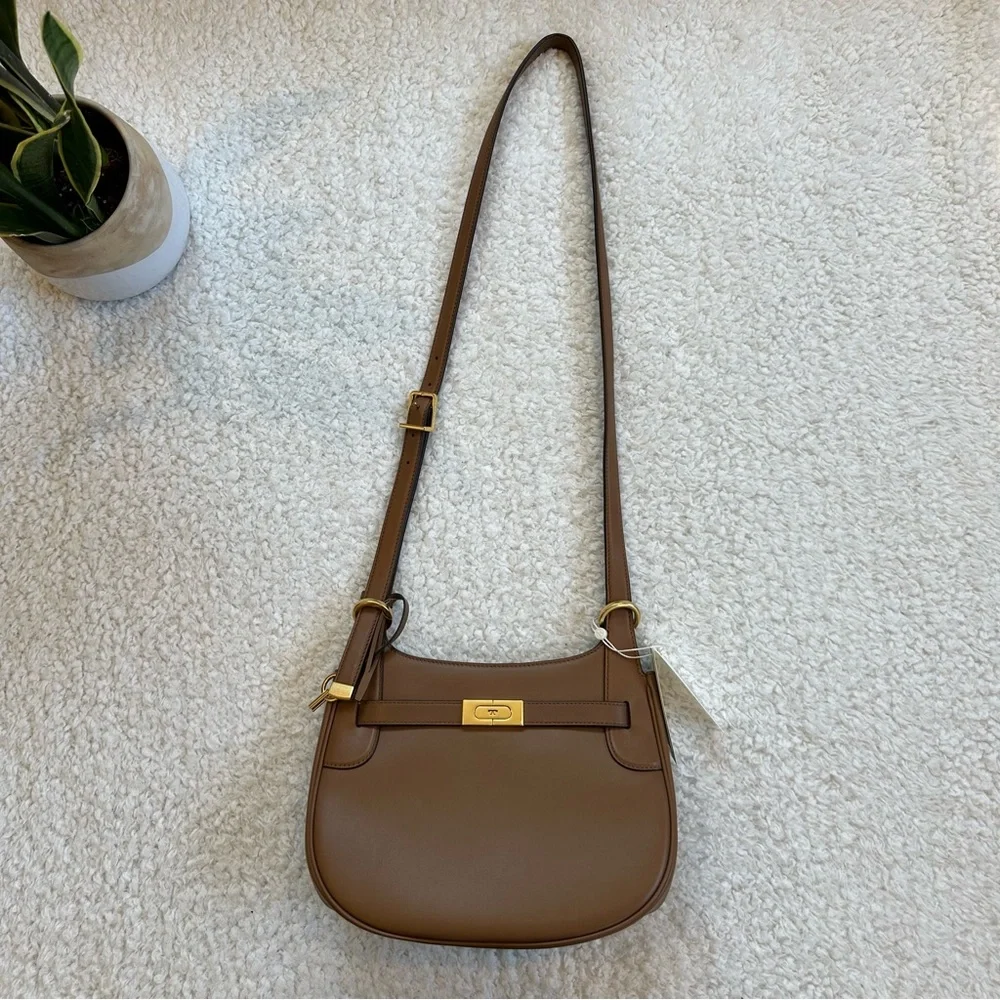 NWT | Tory Burch Lee Radziwill Saddlebag
